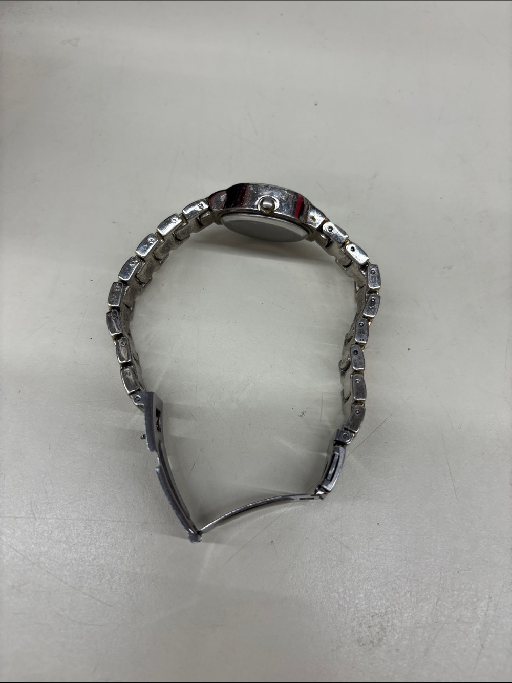Paul Jardin Women’s Silver Bracelet Watch with Blue Dial - Picture 3 of 3